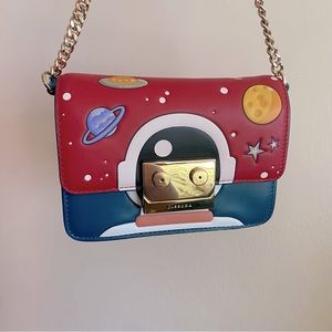 Dissona Astronaut in Space Small Bag with Crossbody Strap